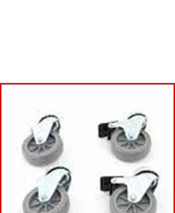 Amasadoras-Kit ruedas. Sammic-Kit ruedas 75 mm SM / DM (4)