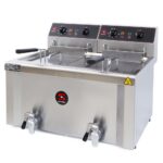 Freidoras industriales eléctricas. Sammic-FE-9+9 Trifásica