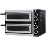 Hornos pizzeros profesionales. Sammic-PO-1+1/32