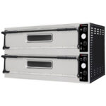 Hornos pizzeros profesionales. Sammic-PO-9+9