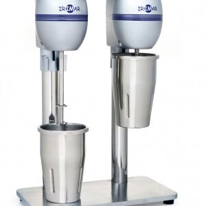 Batidor de bebidas doble. Irimar-BBE-D-Azul