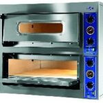 Horno de pizzas eléctrico. Irimar-START-4+4 / Ø330