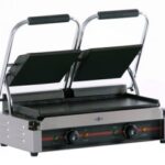 Plancha-grill placas lisa doble. Irimar-GR-475 LL