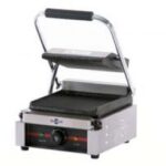 Plancha-grill placas ranurada simple. Irimar-GR-340 RR