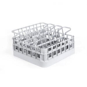 Cesta inclinada de plástico 400 x 400 x 210 mm. Sammic