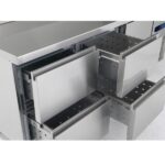 Mesa refrigerada GN, puerta + cajones. Gama 700. EDENOX-MPG-225 HC HHHH