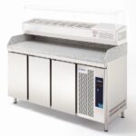 Mesa refrigerada para pizzas con granito. Gama 700. EDENOX-MPG-135 HC GR (copia)