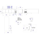 Mesa refrigerada euronorma 600×400. Gama 800. EDENOX-MPP-150 HC