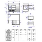Mesa refrigerada para pizzas y ensaladas. Gama 700. EDENOX-MPG-140 NS HDD