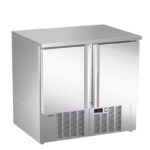 Mesa refrigerada para pizzas y ensaladas. Gama 700. EDENOX-MPG-090 NS