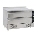 Mesa doble temperatura (+/-). Gama 700. GN 1/1 formato Flexdrawer-EDENOX-MPG-120 H MIX