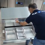 Mesa refrigerada. Gama 700. GN 1/1 formato Flexdrawer-EDENOX-MPG-090 H