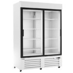 Armario refrigeración expositor Minimarket blanco. 1 Puerta cristal. Edenox-APE-952-CC HC
