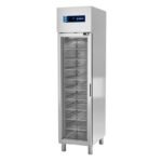 Armario refrigeración inox serie GN 1/1. Puerta cristal. Edenox-APG-511 HC PC