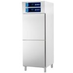 Armario refrigeración con compartimiento congelados inox serie GN 2/1. Puerta ciega Edenox-APCG-712 HC