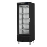 Armario refrigeración inox serie 700. Puerta cristal. Edenox-APS-701 HC PC NEGRO