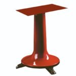 Cortadoras de fiambre-Pedestal rojo. Edenox-PS-CVM-300