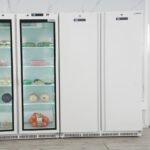 Armario congelación/refrigeración blanco. Serie snack. 2 Puerta. Edenox-APS-802 HC MIXTO