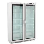 Armario refrigerado blanco. Serie snack. 2 Puerta. Edenox-APS-802-C HC