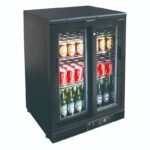 Expositor refrigerado horizontal con puertas de cristal corredera. Edenox-ETB-60 CC S1
