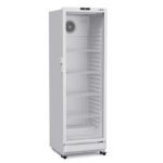 Armario refrigeración expositor blanco. Serie snack. 1 Puerta cristal. Edenox-APE-451-C S2