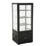 Vitrina refrigerada de sobremesa negro. Edenox-VIVES-7 HC S1