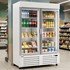 Armario refrigeración expositor Minimarket blanco. 1 Puerta cristal. Edenox-APE-1653-C HC