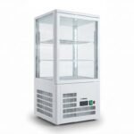 Vitrina refrigerada de sobremesa blanco. Edenox-VIVES-5 HC