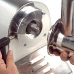 Picadora de carne inox. Edenox-PI-22-U-M